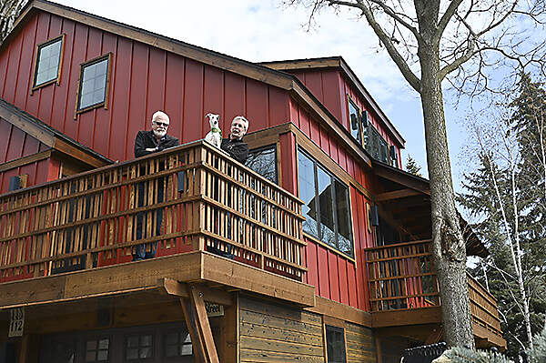 owners on home deck